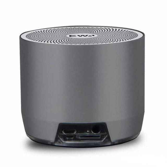 EWA A3 Mini Speakers 8W 3D Stereo Music Surround Wireless Bluetooth Speakers  Portable  Sound Bass Support TF Cards USB(Gray)