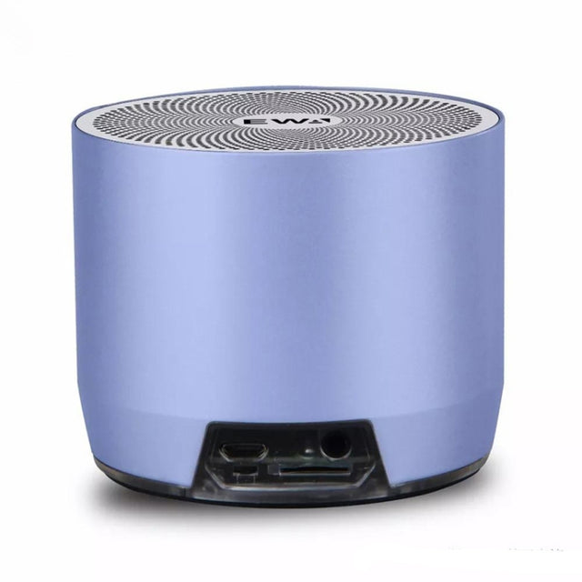 EWA A3 Mini Speakers 8W 3D Stereo Music Surround Wireless Bluetooth Speakers  Portable  Sound Bass Support TF Cards USB(Blue)