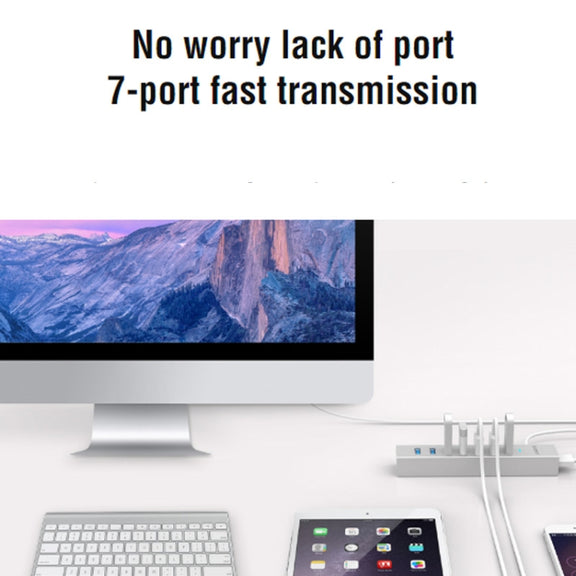 ORICO ASH7-U3 Aluminum Alloy 7 Ports USB 3.0 HUB