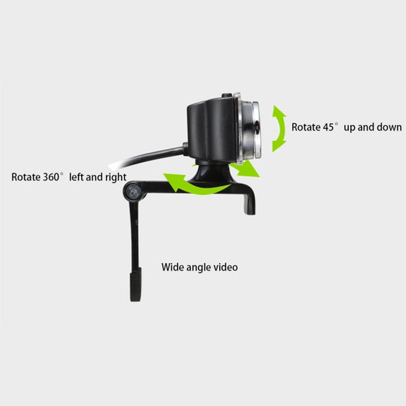 Gsou B18S HD Webcam Built-in Microphone Smart Web Camera USB Streaming Live Camera With Noise Cancellation