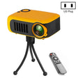 A2000 Portable Projector 800 Lumen LCD Home Theater Video Projector, Support 1080P, US Plug (Orange) - LED Projector by PMC TechLife | Online Shopping South Africa | PMC TechLife | Buy Now Pay Later Mobicred