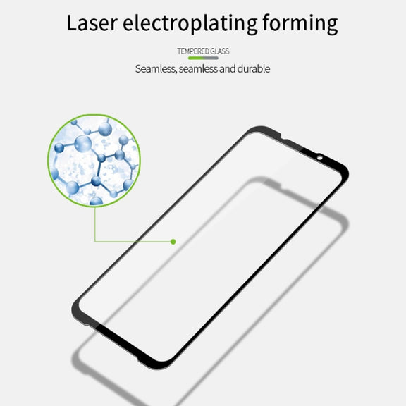 For Xiaomi Black shark3 pro MOFI 9H 2.5D Full Screen Tempered Glass Film(Black)