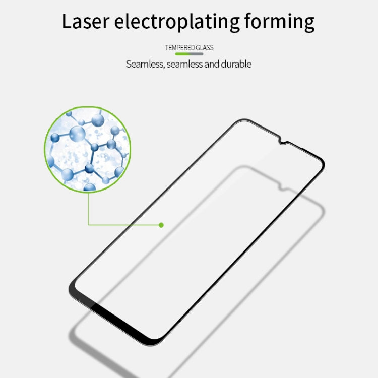 For Xiaomi Redmi Note 9 MOFI 9H 2.5D Full Screen Tempered Glass Film(Black)