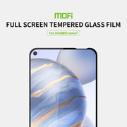 For Huawei Honor 30 / Nova7 MOFI 9H 2.5D Full Screen Tempered Glass Film(Black)