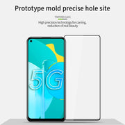 For Huawei Honor 30S 5G MOFI 9H 2.5D Full Screen Tempered Glass Film(Black)