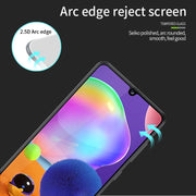 For Galaxy A31 MOFI 9H 2.5D Full Screen Tempered Glass Film(Black)