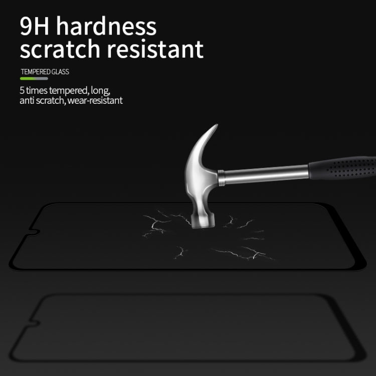For Galaxy A31 MOFI 9H 2.5D Full Screen Tempered Glass Film(Black)