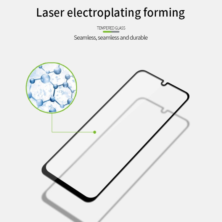 For Galaxy A31 MOFI 9H 2.5D Full Screen Tempered Glass Film(Black)