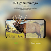 For Galaxy A31 MOFI 9H 2.5D Full Screen Tempered Glass Film(Black)