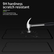 For Galaxy A41 MOFI 9H 2.5D Full Screen Tempered Glass Film(Black)
