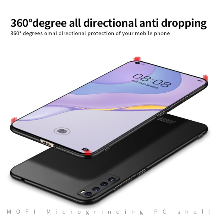 For Huawei Nova 7 MOFI Frosted PC Ultra-thin Hard Case(Blue)