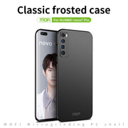 For Huawei Nova 7 Pro MOFI Frosted PC Ultra-thin Hard Case(Black)
