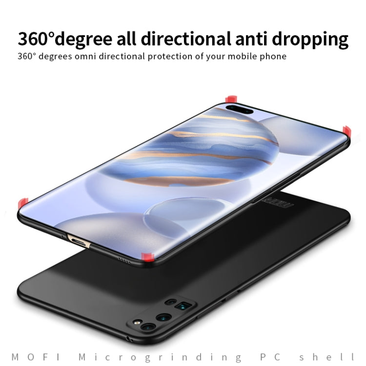 For Huawei Honor 30 Pro MOFI Frosted PC Ultra-thin Hard Case(Black)