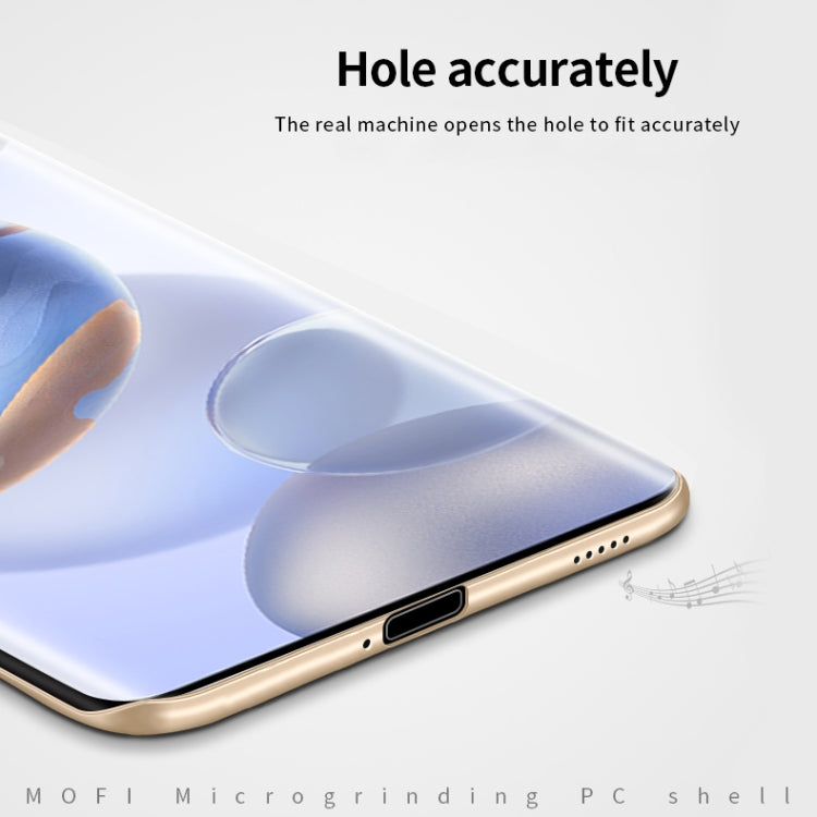 For Huawei Honor 30 Pro MOFI Frosted PC Ultra-thin Hard Case(Gold)