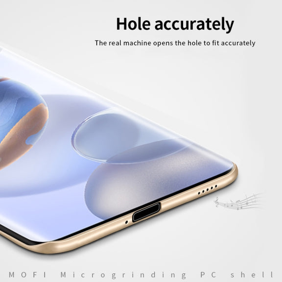 For Huawei Honor 30 Pro MOFI Frosted PC Ultra-thin Hard Case(Gold)