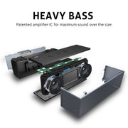 Portable Bluetooth Wireless Loudspeaker Sound System Stereo Music Surround Water-resistant Outdoor Speakerer