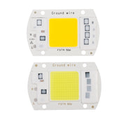 High Power 220V LED FloodlightCool/Warm White COB LED Chip IP65 Smart IC Driver Lamp(15W white)
