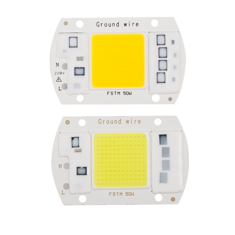 High Power 220V LED FloodlightCool/Warm White COB LED Chip IP65 Smart IC Driver Lamp(30W warm white)