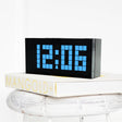 Digital Electronic Alarm Clock Creative LED Desk Clock US Plug, Style:4 Digits 7 Segments(Blue Light) - Alarm Clocks by PMc TechLife | Online Shopping South Africa | PMc TechLife | Buy Now Pay Later Mobicred