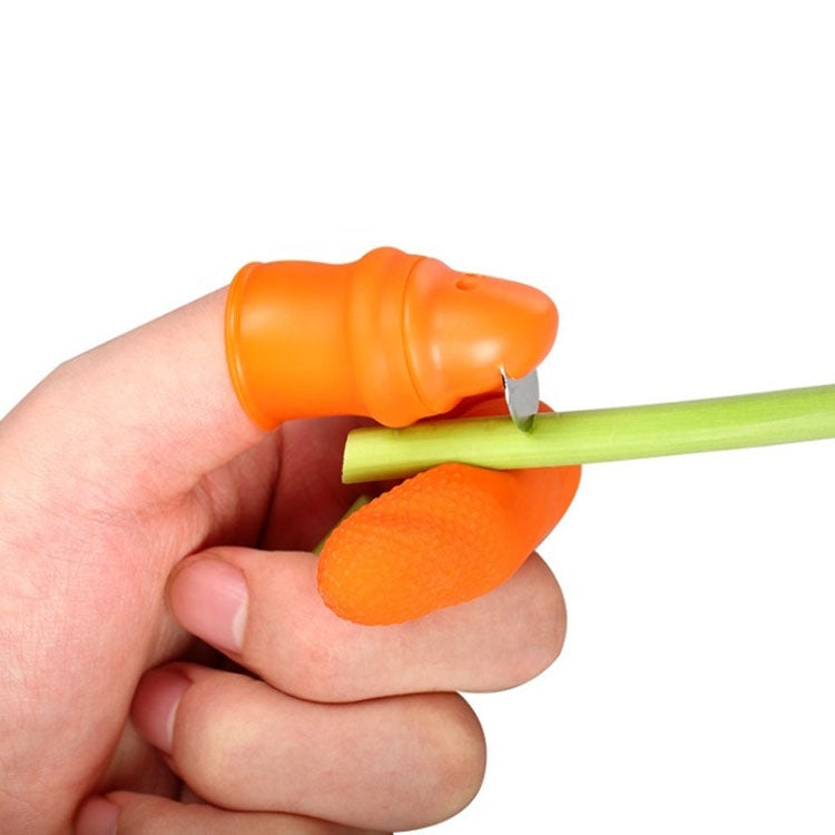 Picker Picking Vegetables Iron Nail Clippers Picking Beans Carob Thumb Knife Scimitar, Size:Ladies Small