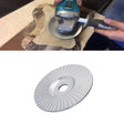Woodworking Sanding Thorn Disk Angle Grinder Thorn Disk Plastic Grinding Disk Polishing Disk, Style:Flat(Silver) - Abrasive Tools & Accessories by PMC TechLife | Online Shopping South Africa | PMC TechLife | Buy Now Pay Later Mobicred