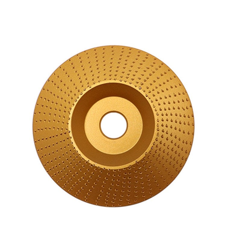 Woodworking Sanding Thorn Disk Angle Grinder Thorn Disk Plastic Grinding Disk Polishing Disk, Style:Bevel(Gold)