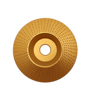 Woodworking Sanding Thorn Disk Angle Grinder Thorn Disk Plastic Grinding Disk Polishing Disk, Style:Bevel(Gold)