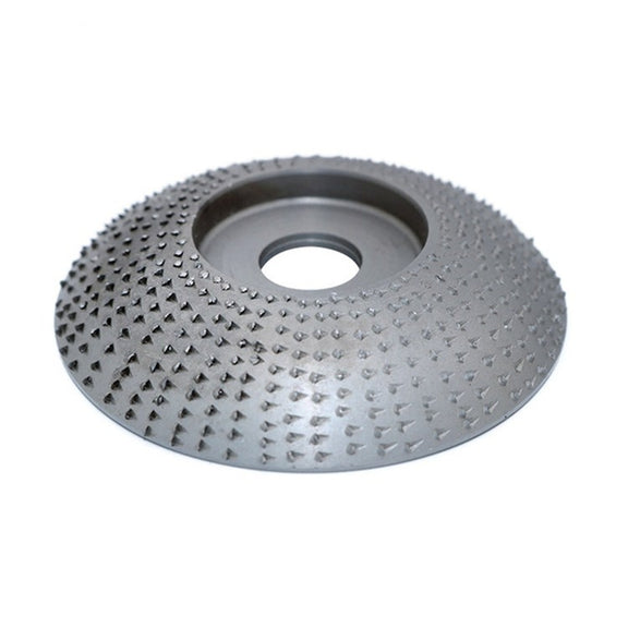 Woodworking Sanding Thorn Disk Angle Grinder Thorn Disk Plastic Grinding Disk Polishing Disk, Style:Arc(Silver)