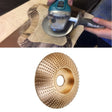Woodworking Sanding Thorn Disk Angle Grinder Thorn Disk Plastic Grinding Disk Polishing Disk, Style:Arc(Gold) - Abrasive Tools & Accessories by PMC TechLife | Online Shopping South Africa | PMC TechLife | Buy Now Pay Later Mobicred