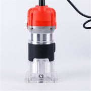 H-6 Woodworking Electric Trimming And Slotting Engraving Machine, Plug Type:UK Plug