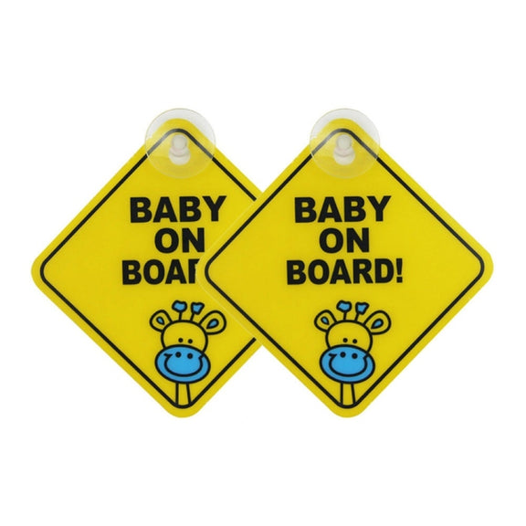 20 PCS Car Sticker BABY ON BOARD Warning Safty Sign Vinyl Decal Style 2