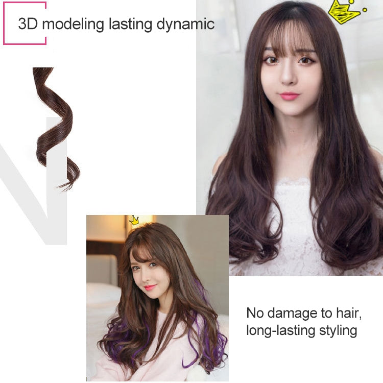 Hair Styling Tool Hair Curler Roller Spiral Curling Iron(Green)