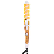 Hair Styling Tool Hair Curler Roller Spiral Curling Iron(Orange)