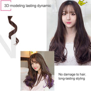 Hair Styling Tool Hair Curler Roller Spiral Curling Iron(Orange)