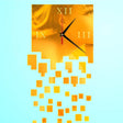 Mirror Clock Personality Wall Clock Three-dimensional Wall Decoration Mosaic Wall Clock(Gold) - Wall Clock by PMc TechLife | Online Shopping South Africa | PMc TechLife | Buy Now Pay Later Mobicred