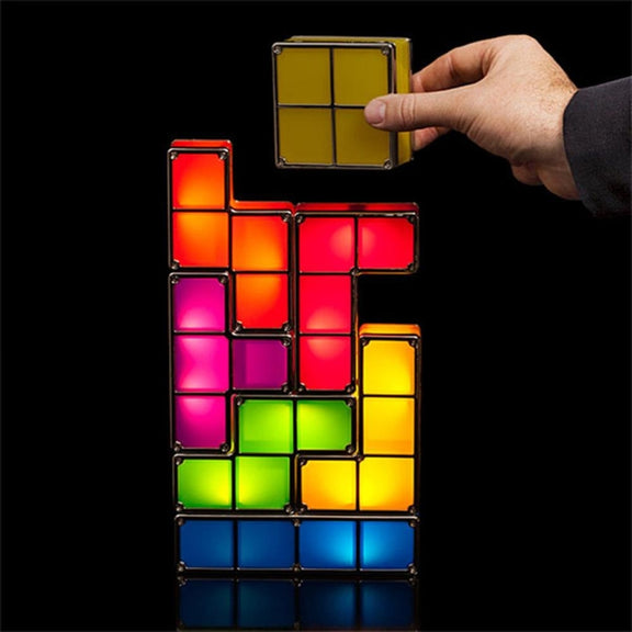 Children DIY Intelligence Development Toy Creative Table Lamp LED Lighting Atmosphere Light
