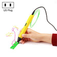 RP800A Childrens Educational Toys 3D Printing Pen, Plug Type:US Plug(Yellow) - 3D Printer by PMC TechLife | Online Shopping South Africa | PMC TechLife | Buy Now Pay Later Mobicred