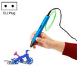 RP800A Childrens Educational Toys 3D Printing Pen, Plug Type:EU Plug(Blue) - 3D Printer by PMC TechLife | Online Shopping South Africa | PMC TechLife | Buy Now Pay Later Mobicred