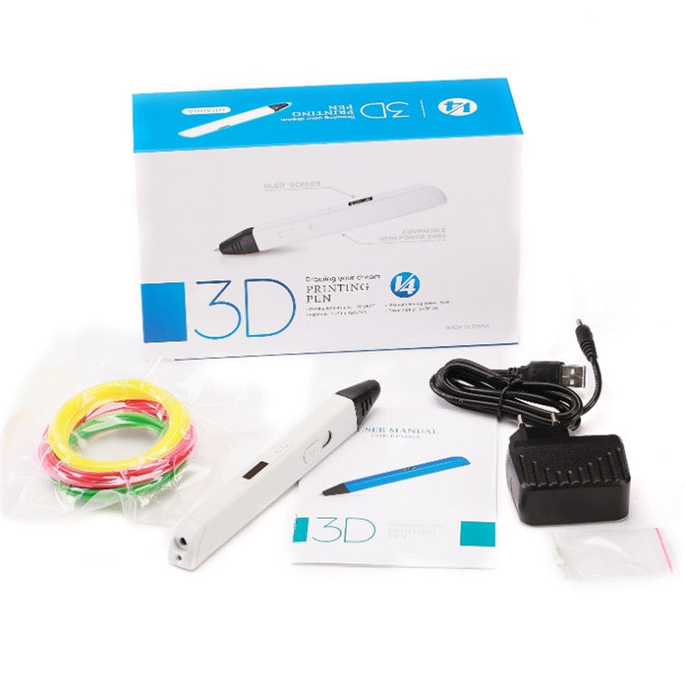 RP800A Childrens Educational Toys 3D Printing Pen, Plug Type:EU Plug(Blue)