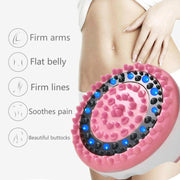 Electric Shaving Instrument Leg Massager Chest Vibration Type Dredge Instrument(Pink)