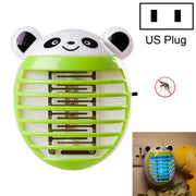 Cute Household Mosquito Killer Lamp LED Light Anti Mosquito Bug Zapper Insect Muggen Killer Night Light Colorful US Plug(Green)