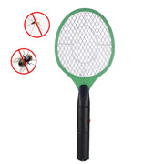 Hand Racket Mosquito Swatter Insect Home Garden Pest Bug Fly Mosquito Zapper Swatter Killer Electric Fly Swatter(Red)