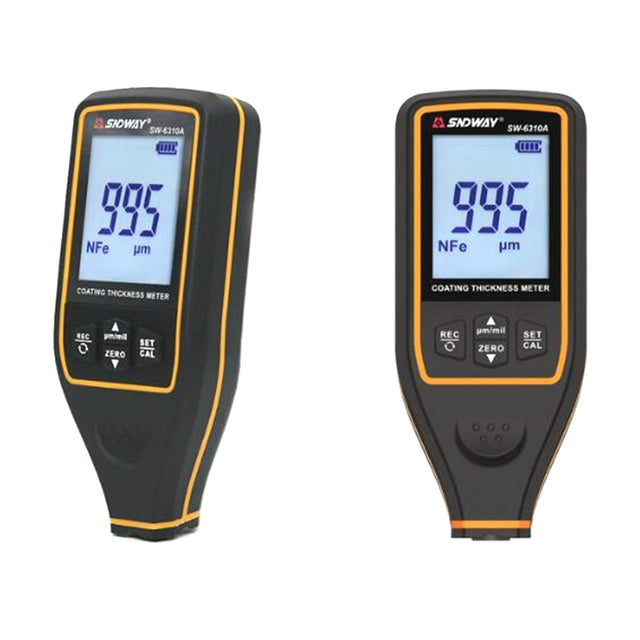 SNDWAY High-precision Car Paint Finish Coating Thickness Gauge Paint Measuring Instrument SW6310A Standard Edition