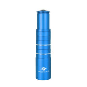 FMFXTR Mountain Bike Handlebar Aluminum Alloy Height Increaser, Increase Height:11.4cm(Blue)