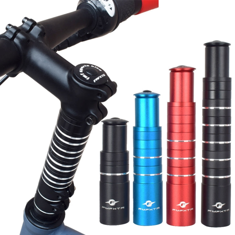 FMFXTR Mountain Bike Handlebar Aluminum Alloy Height Increaser, Increase Height:14.4cm(Red)