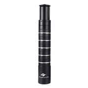 FMFXTR Mountain Bike Handlebar Aluminum Alloy Height Increaser, Increase Height:17.5cm(Black)