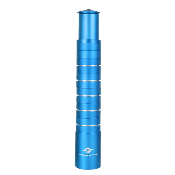FMFXTR Mountain Bike Handlebar Aluminum Alloy Height Increaser, Increase Height:17.5cm(Blue)