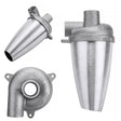 Industrial Aluminium Turbo-Charging Cyclone Industrial dust collector - free shipping - PMC TechLife - Order now!