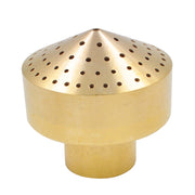 All-copper Fireworks Layer Water Nozzle Landscaping Fountain Head, Size:1.5 Inch(Brass)