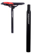 FMFXTR Aluminum Alloy Mountain Bike Extended Seat Post, Specification:25.4x350mm(Black) - Bicycle Seat Posts by FMFXTR | Online Shopping South Africa | PMC TechLife